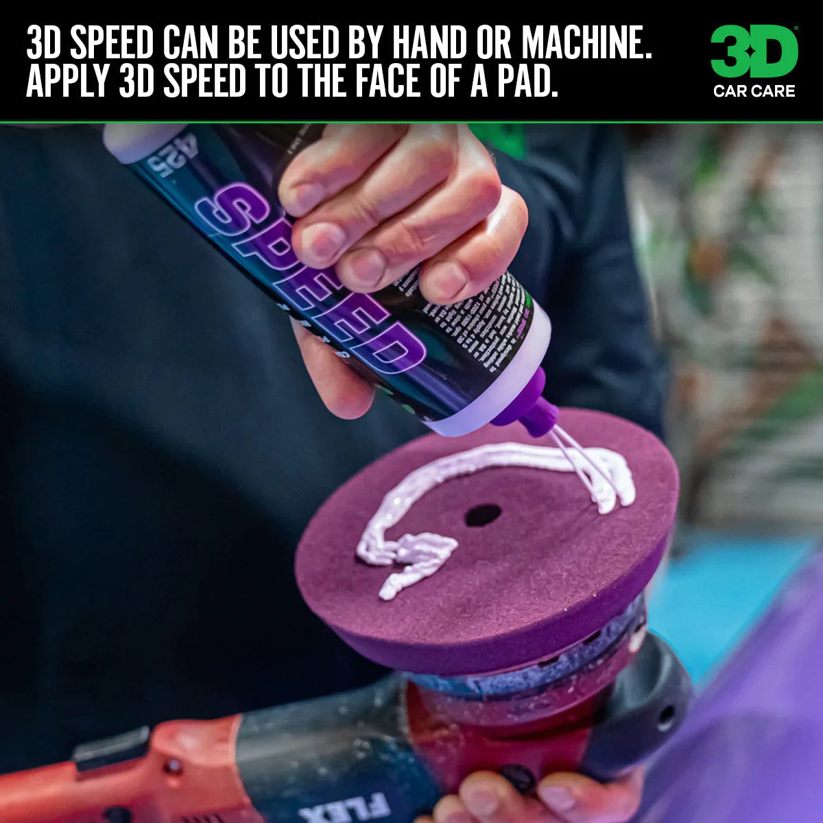 3D Speed AIO compound. One Step compound with Wax for high gloss. 3D Car Care Ireland