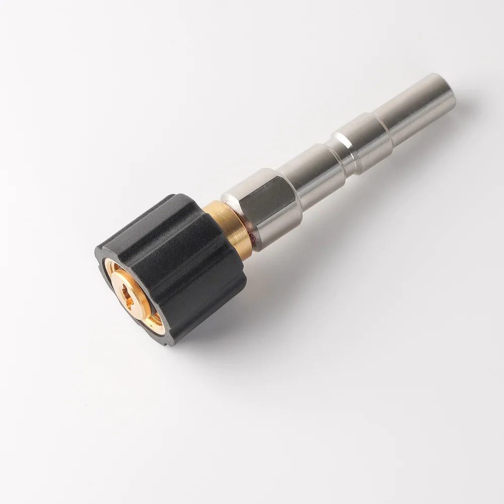 MJJC Snow Foam Cannon Nilfisk/Kranzle Quick Release adapter. Best Snow foam Gun. Thick snow foam. Best for professional snow foam gun. Snow foam gun for bilt hamber, autoglym, ADBL, Labocosmetica. MJJC Ireland. MJJC Cork Ireland