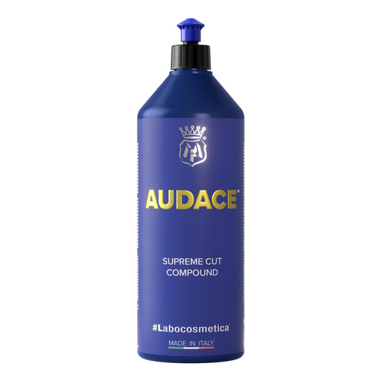 Labocosmetica Audace Supreme Cut compoung. Cutting compound for polishing machine. heavy cut compound. remove sanding marks. Polish. High gloss. Labcosmetica Cork Ireland.