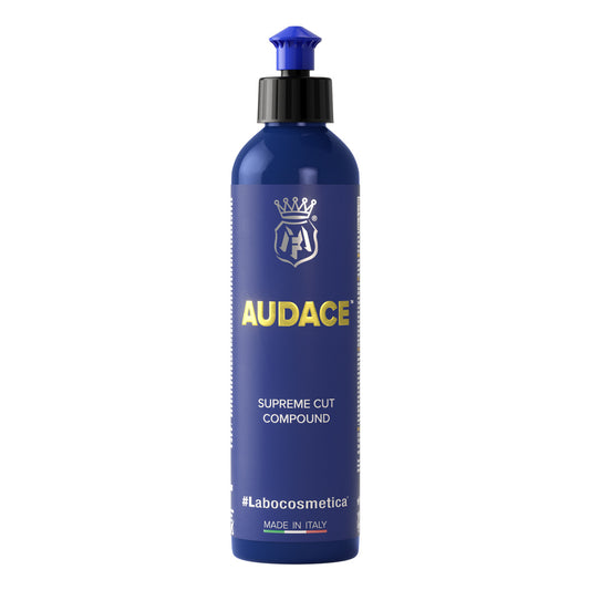 Labocosmetica Audace Supreme Cut compoung. Cutting compound for polishing machine. heavy cut compound. remove sanding marks. Polish. High gloss. Labcosmetica Cork Ireland.