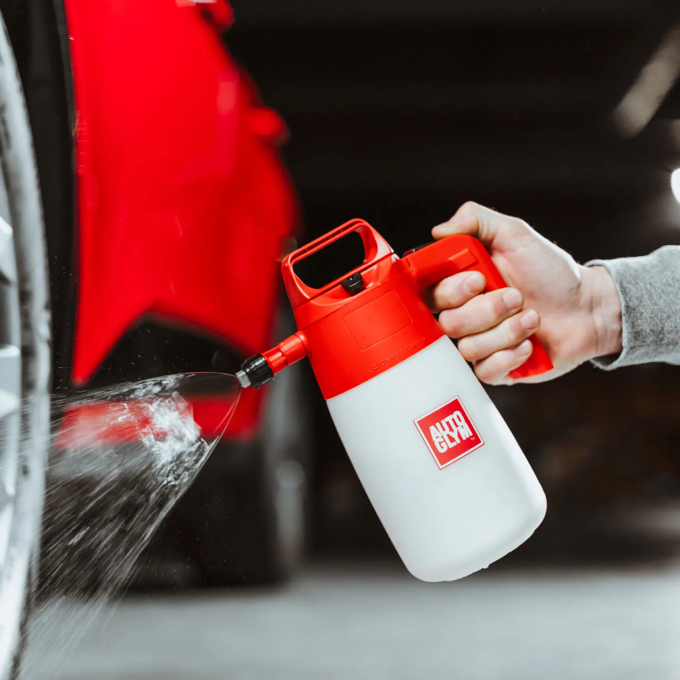 Autoglym Easy Sprayer Pump Sprayer. A high-quality multipurpose sprayer designed to work in harmony with a wide range of our cleaning products, our Easy Sprayer is the ideal companion for your car cleaning sessions. Autoglym Ireland