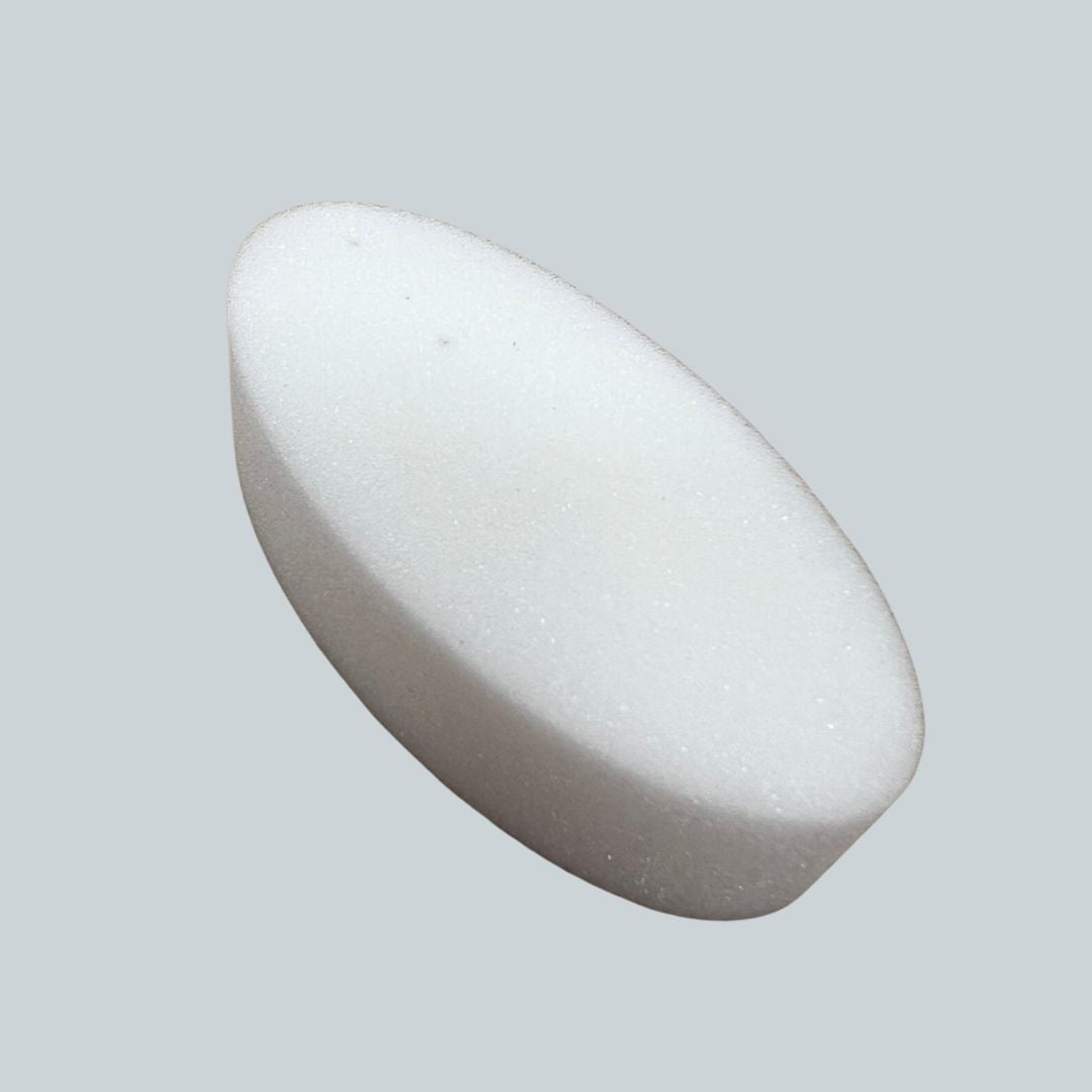 RR Customs Bad Boys Cork Ireland. Dressing applicator, wax applicator. white oval hard. foam applicator