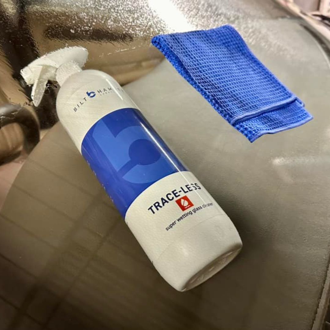Bilt Hamber Trace-less glass cleaner. best glass cleaner for ar interior windscreen. Bilt Hamber Ireland. Bilt Hamber Cork