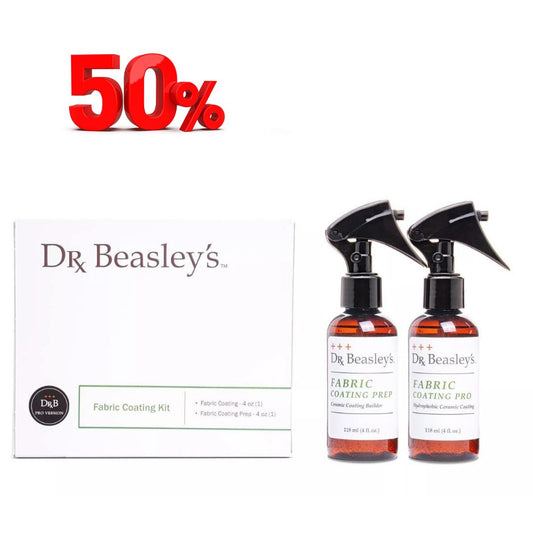 50% off Dr. Beasley's Fabric Coating Pro Kit. Sealant for convertible roof and fabric seats. Dr. Beasley's Ireland
