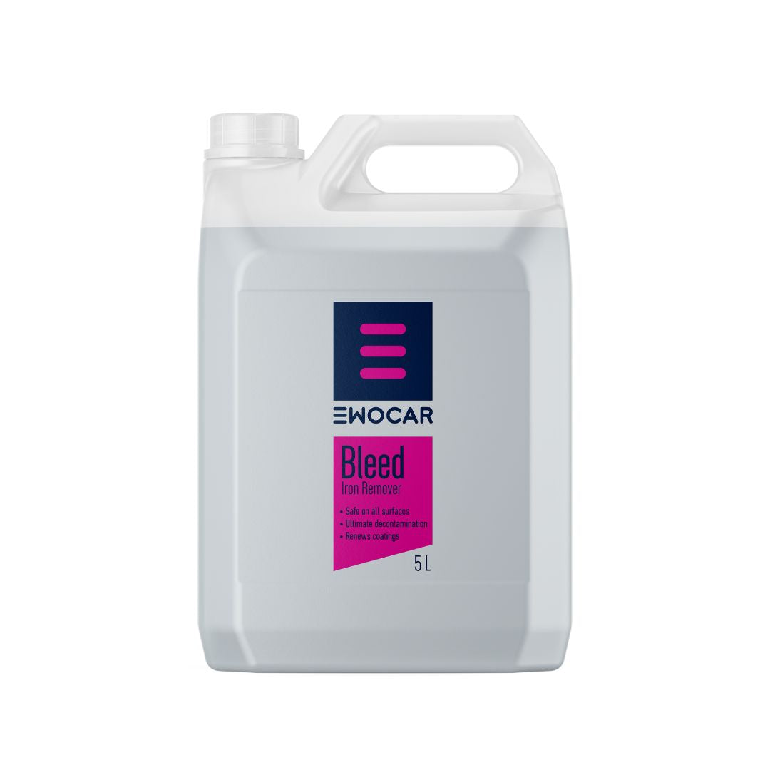 EWOCAR Bleed Wheel Cleaner and Iron Fallout Remover 5L. EWOCAR Ireland