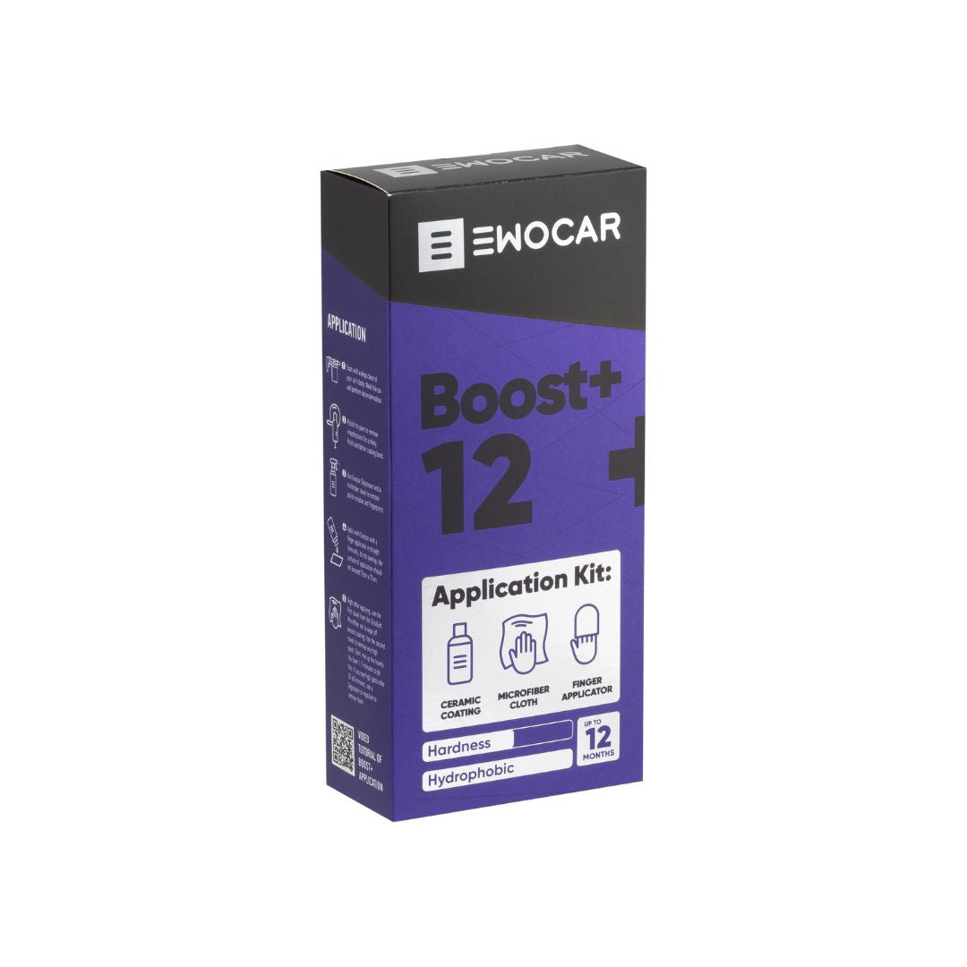 Ewocar Boost+ 12 Application Kit packaging on a white background