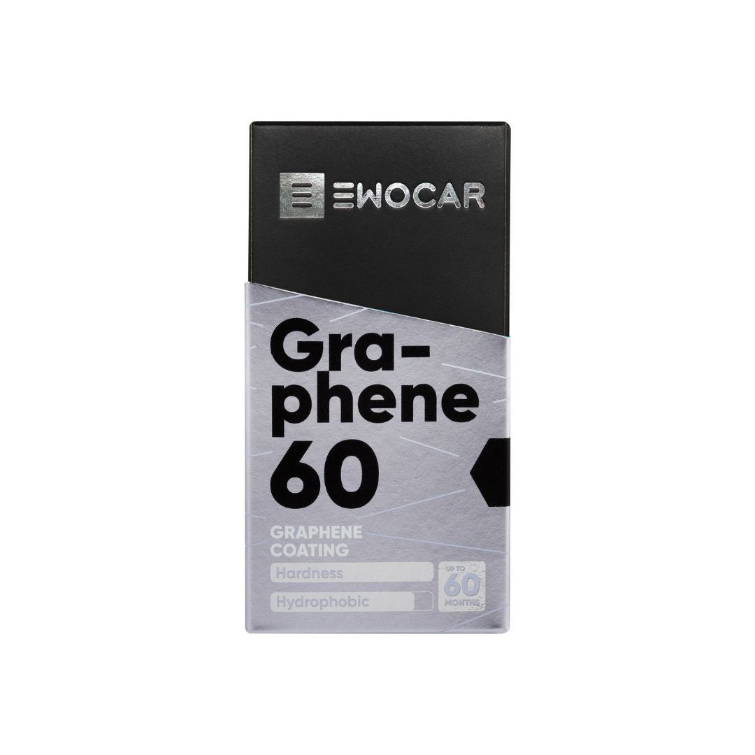 Packaging of EWOCAR Graphene 60 coating on a white background