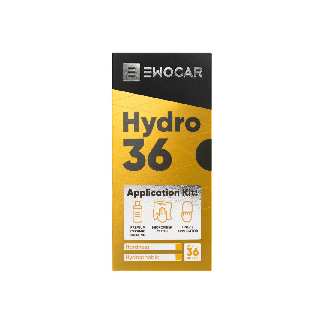 Ewocar Hydro 36 ceramic coating Application Kit packaging on a white background