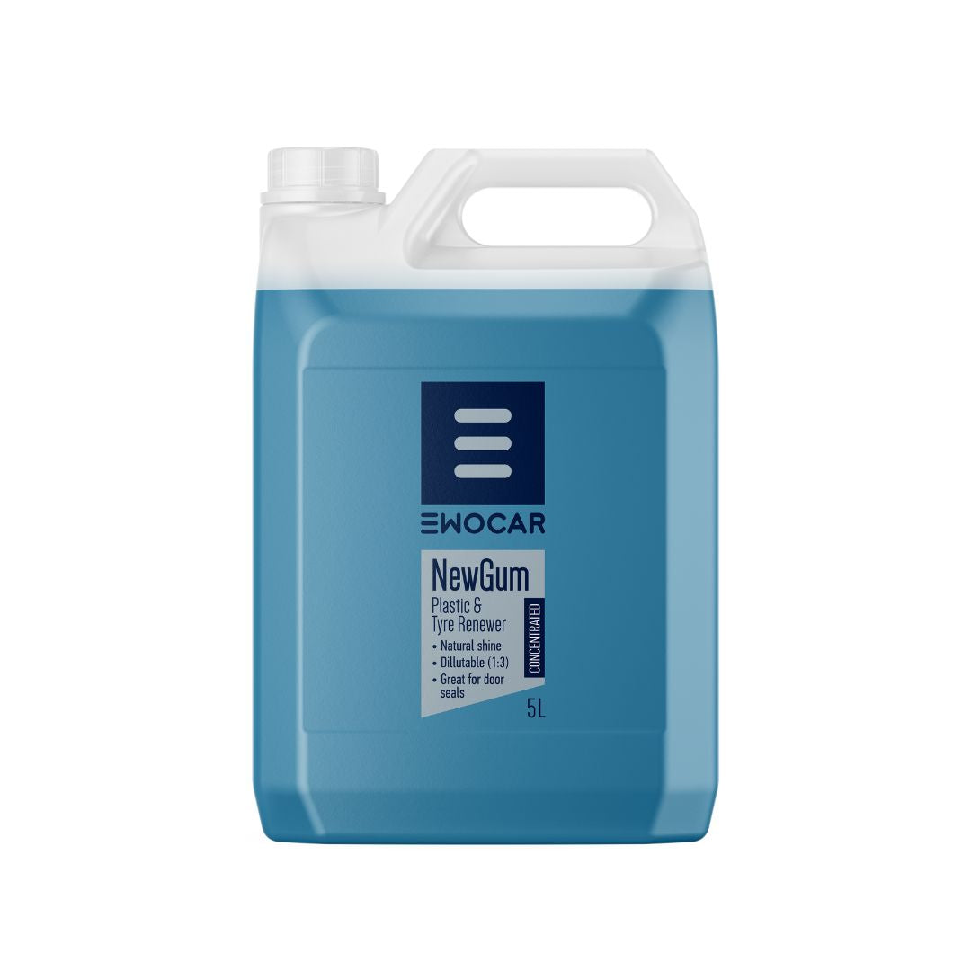 EWOCAR NewGum Tyre and Plastic Dressing 5L. EWOCAR Ireland