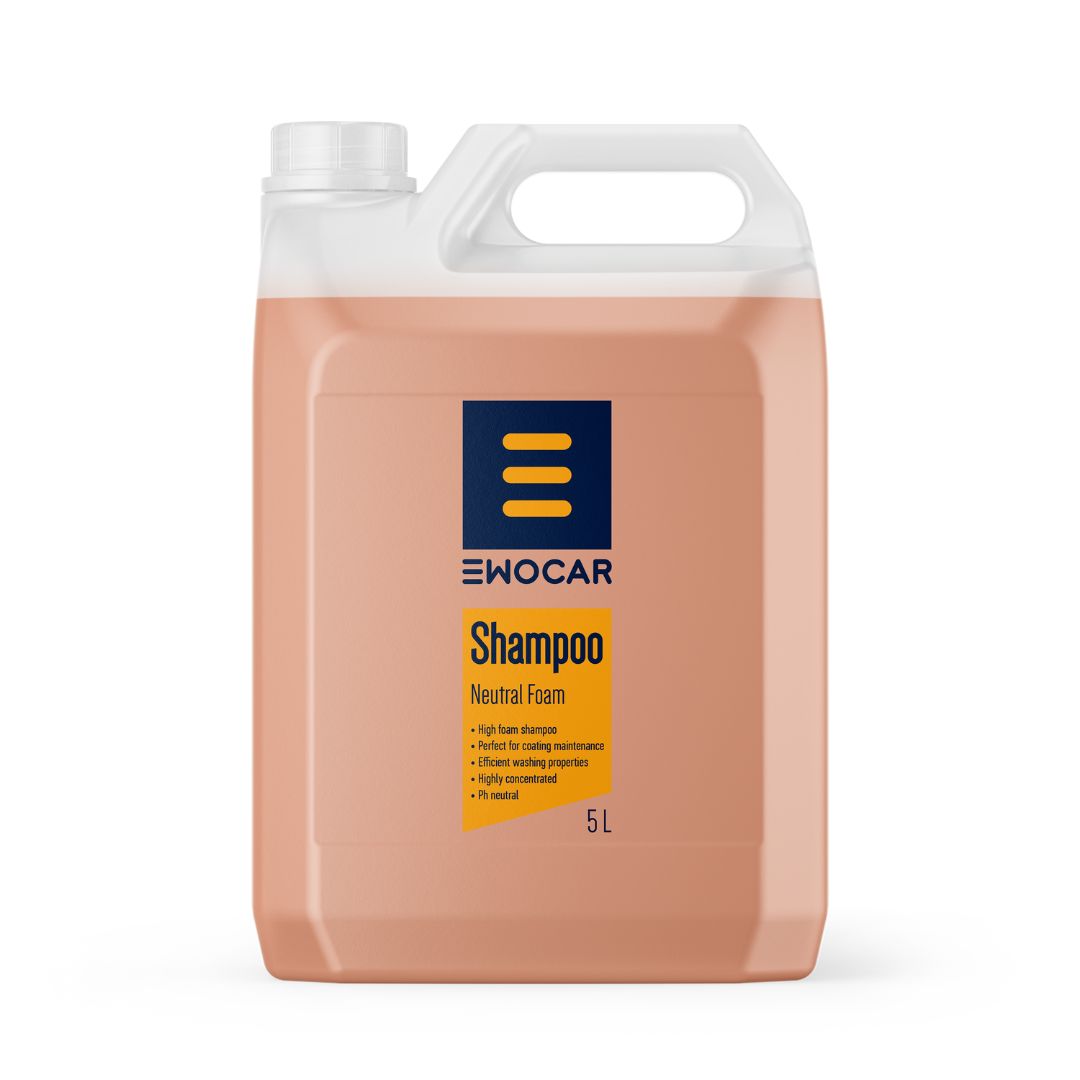 EWOCAR Neutral Foam Shampoo is the go-to choice for safe and effective maintenance washes.
