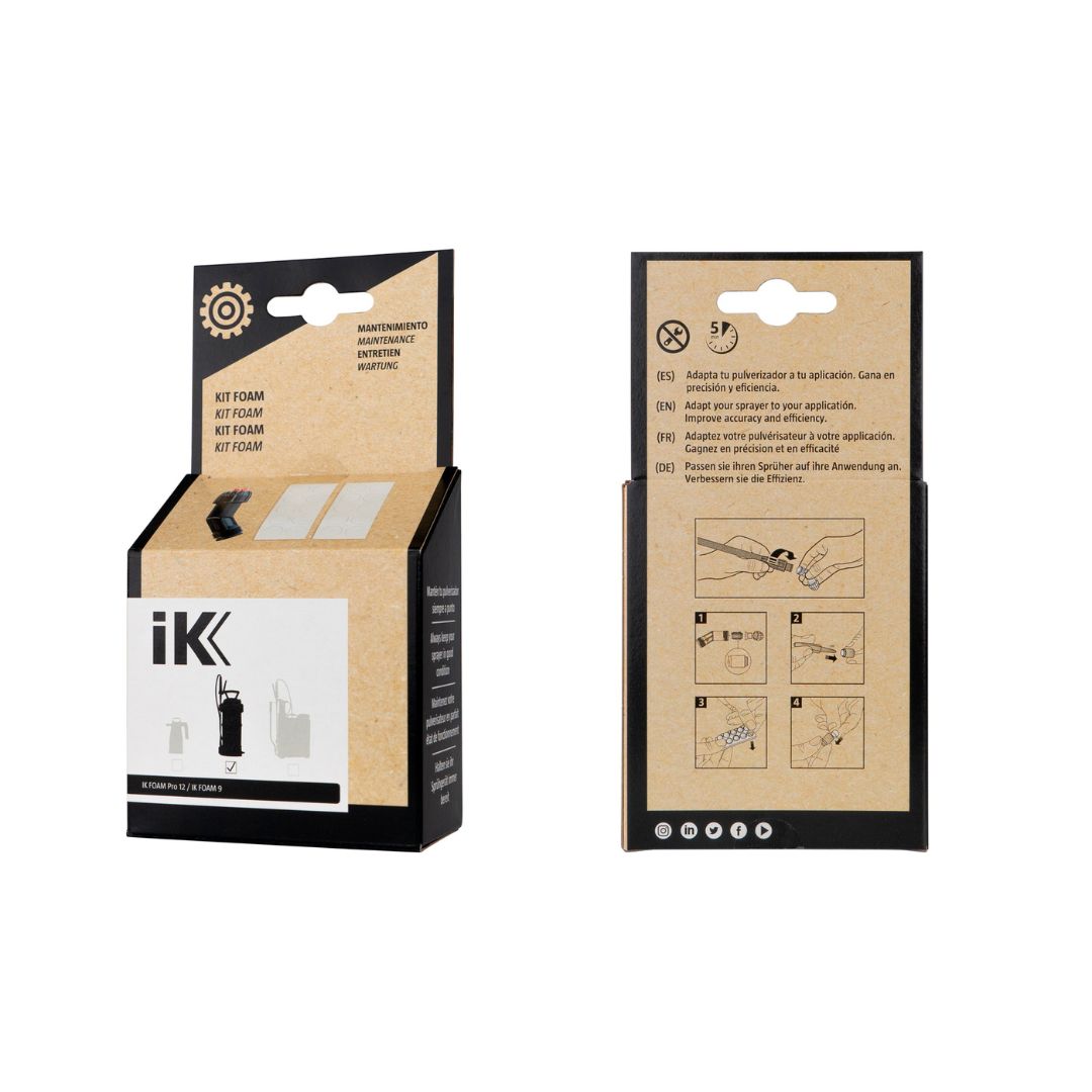 Official IK Nozzle Maintenance Kit for IK Foamers and includes a nozzle and 20 felt discs.