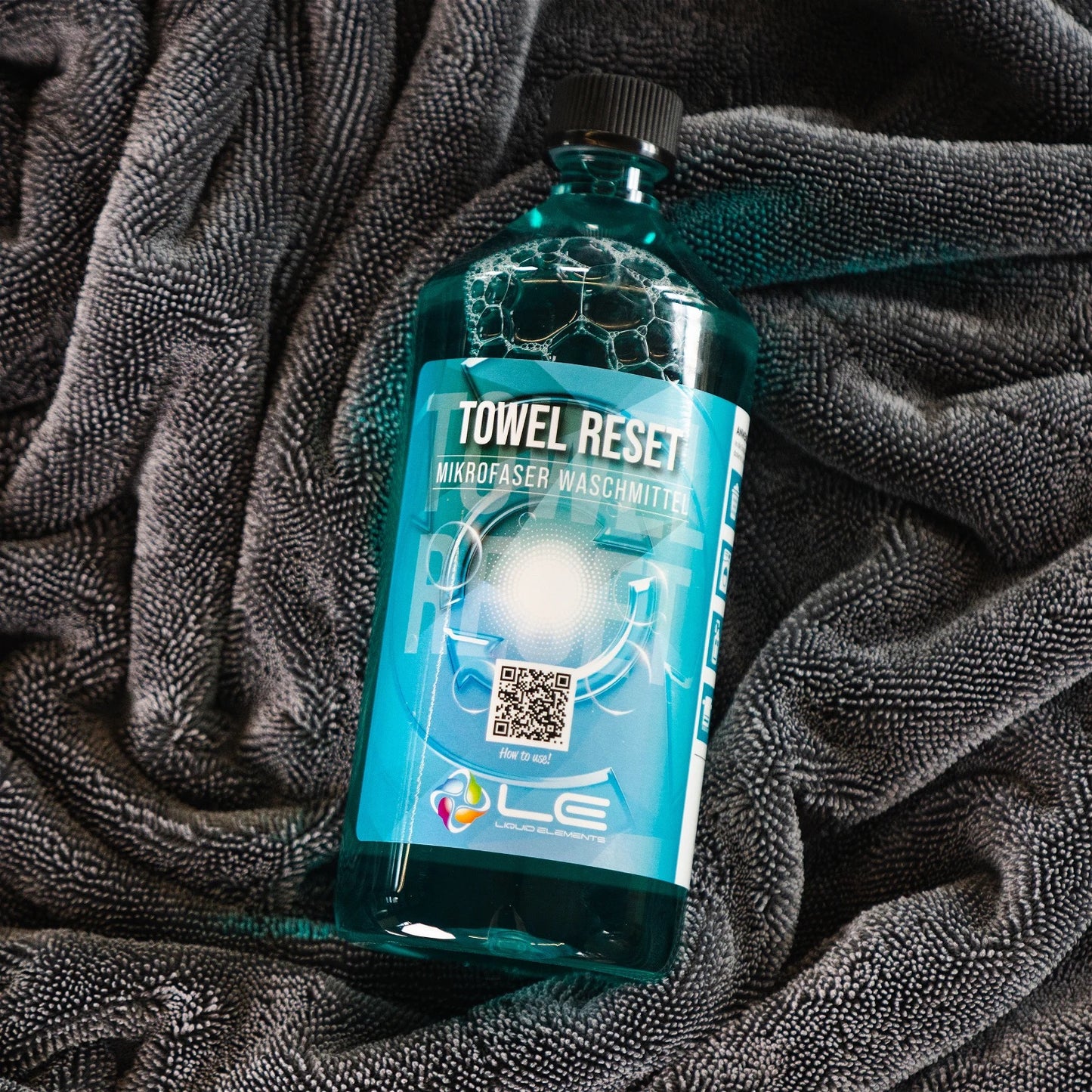 Liquid Elements Towel Reset. Microfibre cleaning solutions. Microfibre laundry detergent. How to wash microfibre. Lidquid Elements Cork Ireland