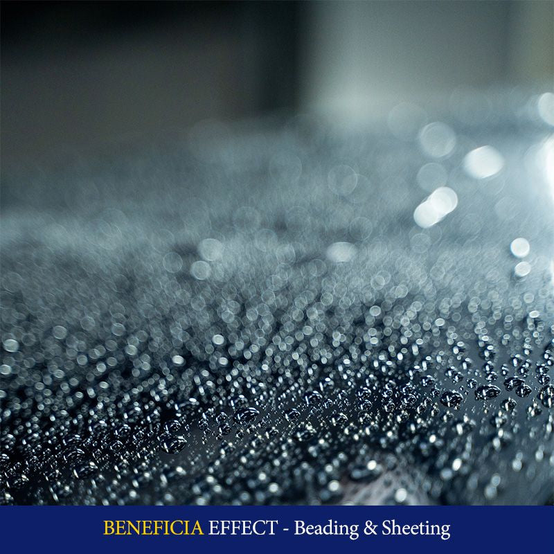 Labocosmetica Beneficia like Gyeon Wet Coat. Hydrophobic rinse aid with gloss. Quick detailer hydrophobic coating. High gloss. Labocosmetica Cork Ireland