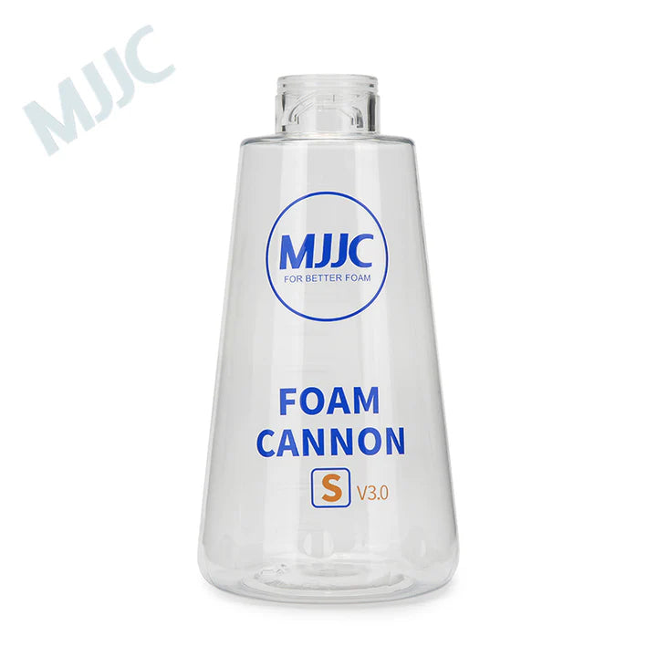 Spare bottle MJJC Snow Foam Cannon S V3.0 Black & Decker, Makita & New Bosch AQT. Best Snow foam Gun. Wide bottle opening for easy fill. Thick snow foam. Best for professional snow foam gun. Snow foam gun for bilt hamber, autoglym, ADBL, Labocosmetica. MJJC Ireland. MJJC Cork Ireland