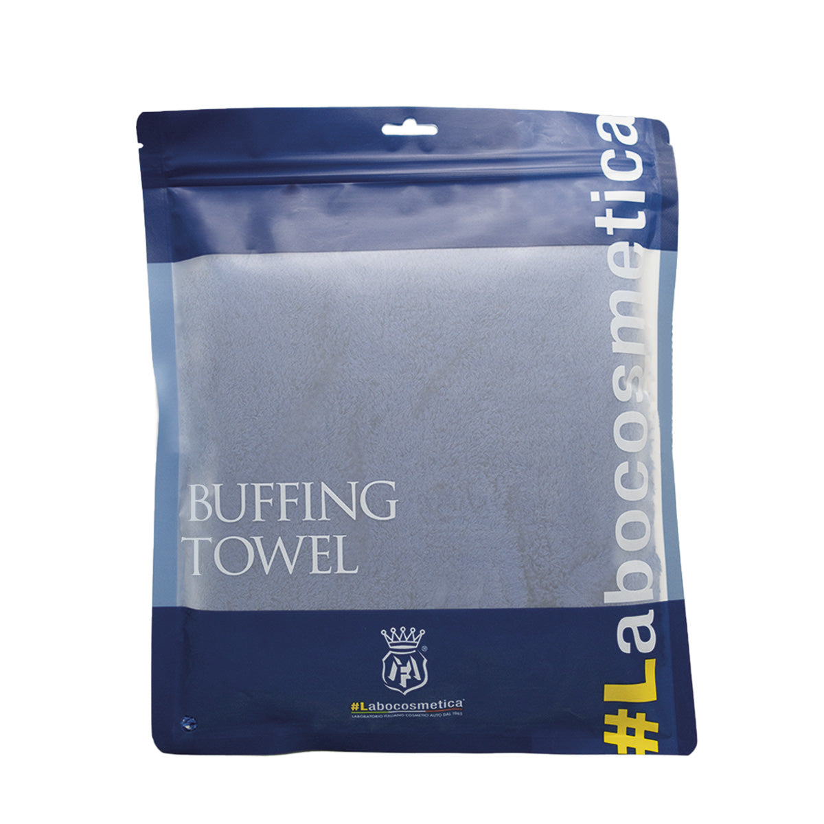 Labocosmetica buffing and polishing cloth. Buffing towel. Ultra soft microfibre with long and fluffy fibres. Soft cloth. quick detailer cloth and polish residue cloth. Labocsmetica Ireland