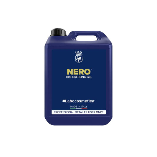 Labocosmetica Nero Tyre Dressing. High gloss tyre shine. Best tyre shine. Durable tyre dressing shine with high gloss. Labocosmetica Ireland