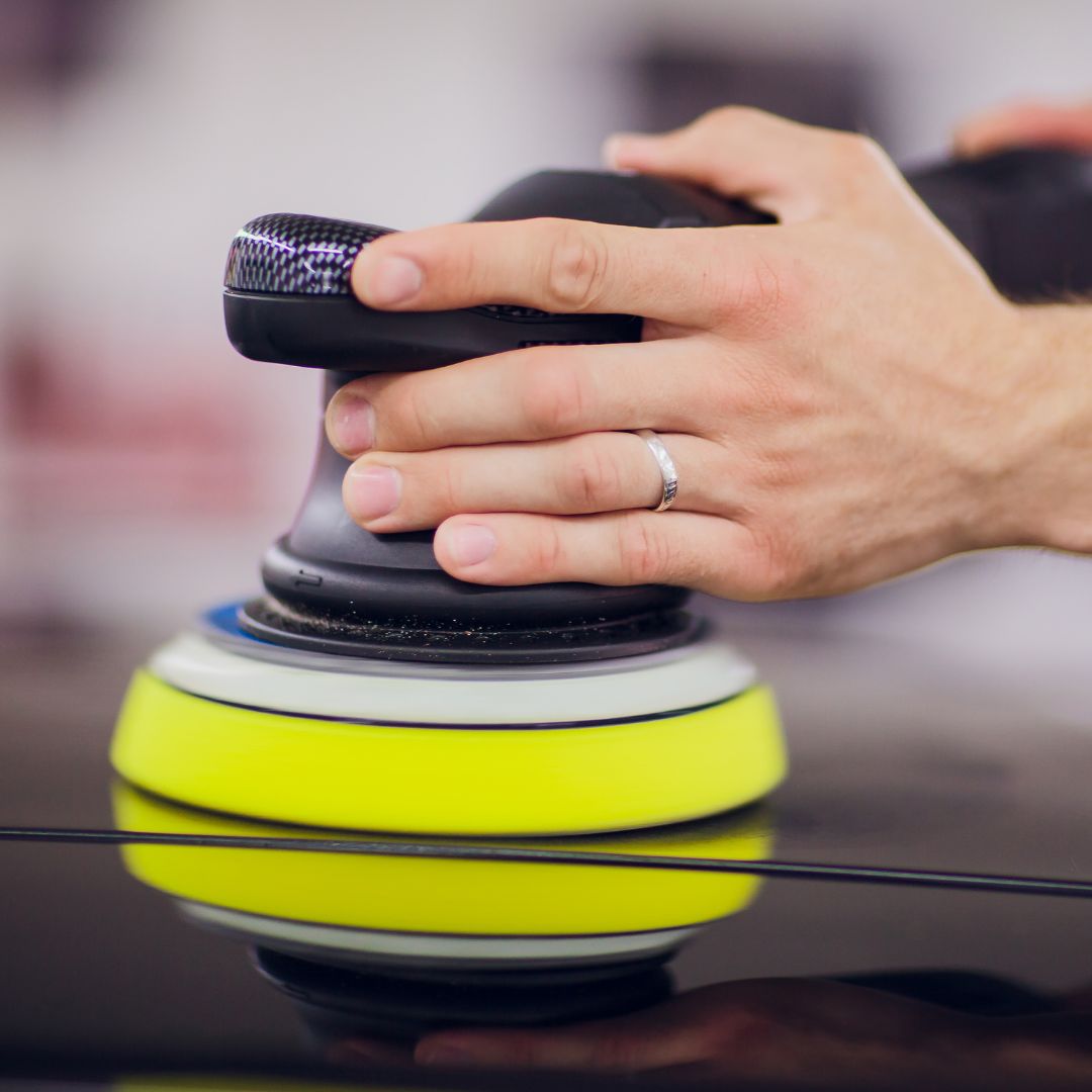 5"one step polishing pad. Labocosmetica Yellow Pad 145mm. Polishing Pad for refinishing. Yellow Polishing Pad. Labocosmetica Cork Ireland