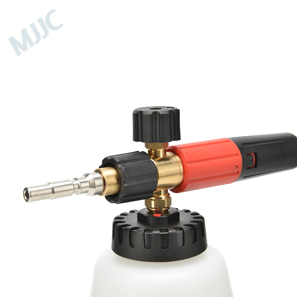 MJJC Snow Foam Cannon Pro V2.0 - Kranzle Quick Release. Best Snow foam Gun. Wide bottle opening for easy fill. Thick snow foam. Best for professional snow foam gun. Snow foam gun for bilt hamber, autoglym, ADBL, Labocosmetica. MJJC Ireland. MJJC Cork Ireland