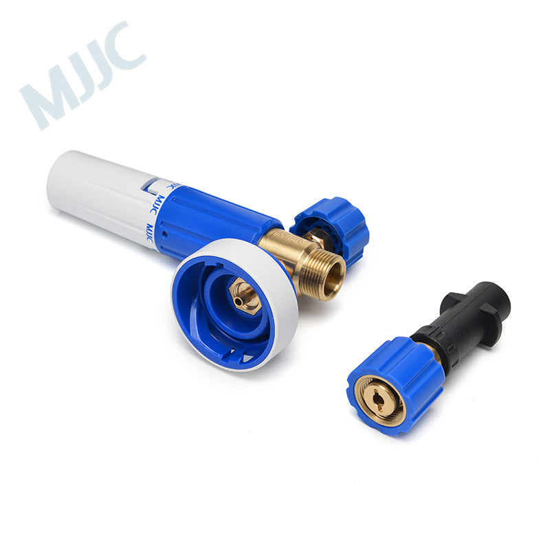 MJJC Snow Foam Cannon S V3.0 - Karcher K-Series. Karcher K2, K3, K4, K5 and K7. Best Snow foam Gun. Wide bottle opening for easy fill. Thick snow foam. Best for professional snow foam gun. Snow foam gun for bilt hamber, autoglym, ADBL, Labocosmetica. MJJC Ireland. MJJC Cork Ireland