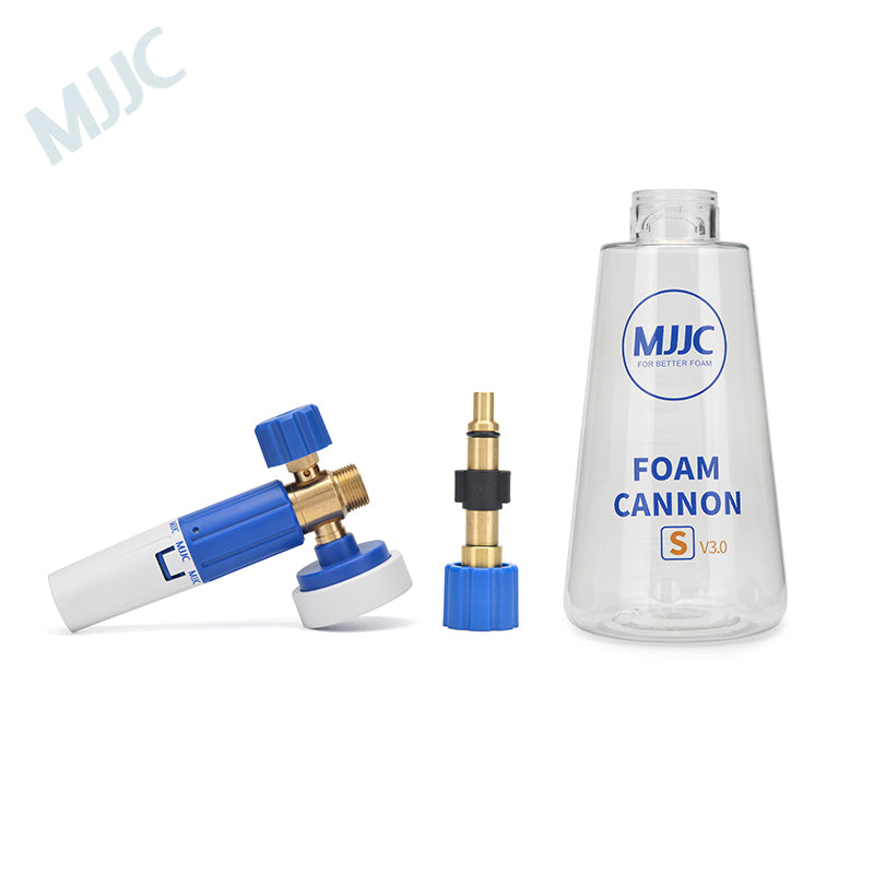 MJJC Snow Foam Cannon S V3.0 - Lavor & Parkside. Best Snow foam Gun. Wide bottle opening for easy fill. Thick snow foam. Best for professional snow foam gun. Snow foam gun for bilt hamber, autoglym, ADBL, Labocosmetica. MJJC Ireland. MJJC Cork Ireland
