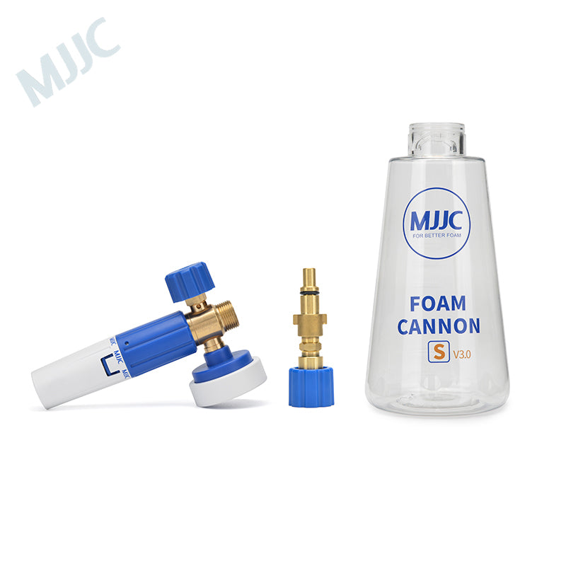 MJJC Snow Foam Cannon S V3.0 - Nilfisk, Kew, Alto, Old Stihl, Husqvarna. Best Snow foam Gun. Wide bottle opening for easy fill. Thick snow foam. Best for professional snow foam gun. Snow foam gun for bilt hamber, autoglym, ADBL, Labocosmetica. MJJC Ireland. MJJC Cork Ireland