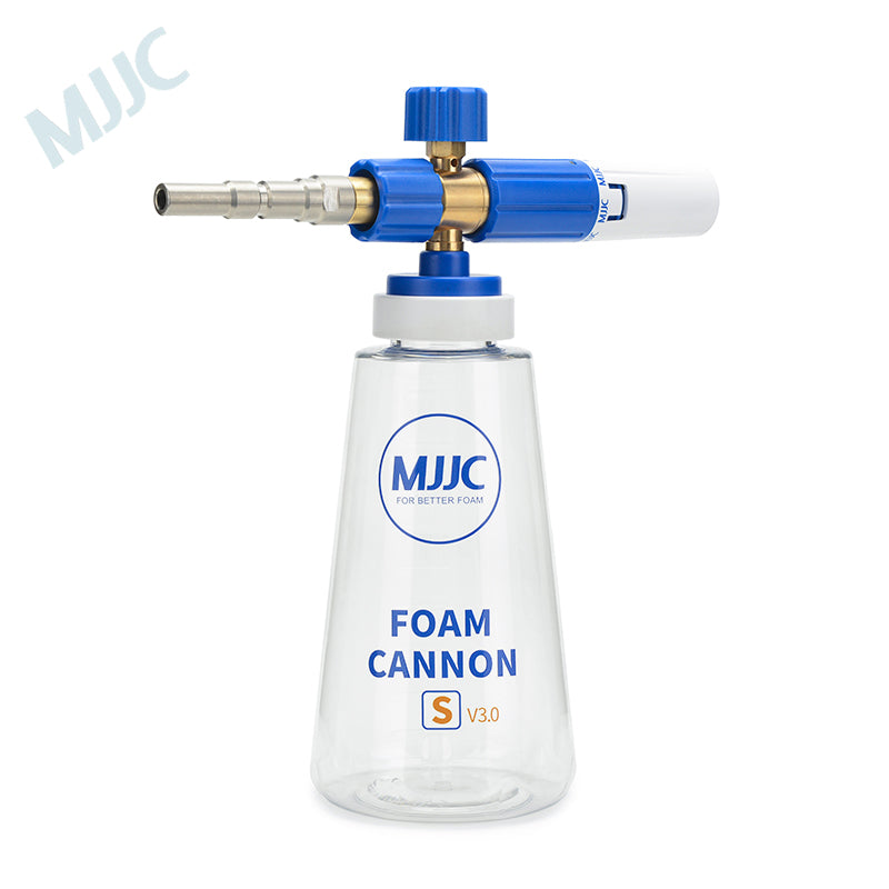 MJJC Snow Foam Cannon S V3.0 - Nilfisk/Kranzle Quick Release. Best Snow foam Gun. Wide bottle opening for easy fill. Thick snow foam. Best for professional snow foam gun. Snow foam gun for bilt hamber, autoglym, ADBL, Labocosmetica. MJJC Ireland. MJJC Cork Ireland