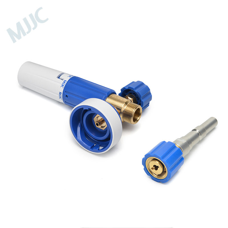 MJJC Snow Foam Cannon S V3.0 - Nilfisk/Kranzle Quick Release. Best Snow foam Gun. Wide bottle opening for easy fill. Thick snow foam. Best for professional snow foam gun. Snow foam gun for bilt hamber, autoglym, ADBL, Labocosmetica. MJJC Ireland. MJJC Cork Ireland