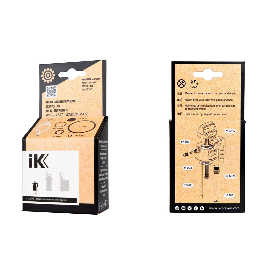 Official IK Maintenance Kit for IK Multi Foam 1.5 and Foam Pro 2, Foam Pro 2+ and Multi Pro 2. IK Ireland