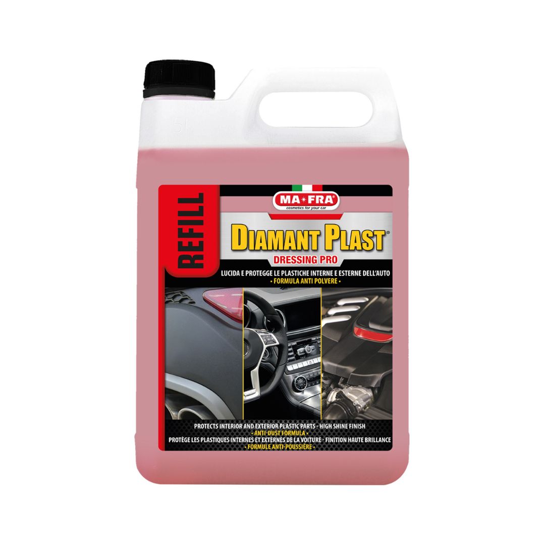 MaFra Diamant Plast Pro Plastic Trim Dressing & Dashboard Shine 4500ml. MaFra Ireland
