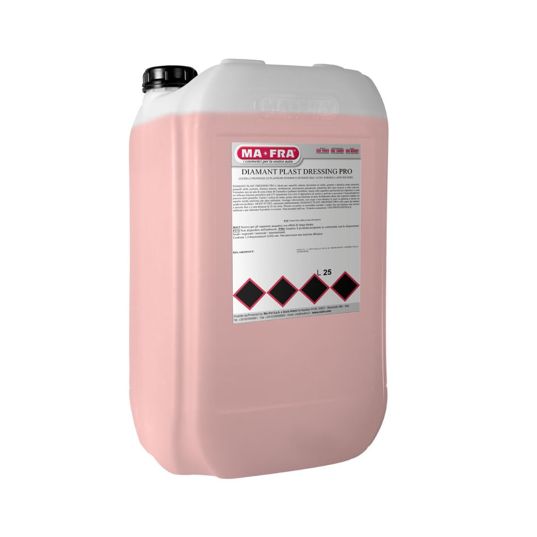 mafra Diamant Plast Pink container with a label on a white background