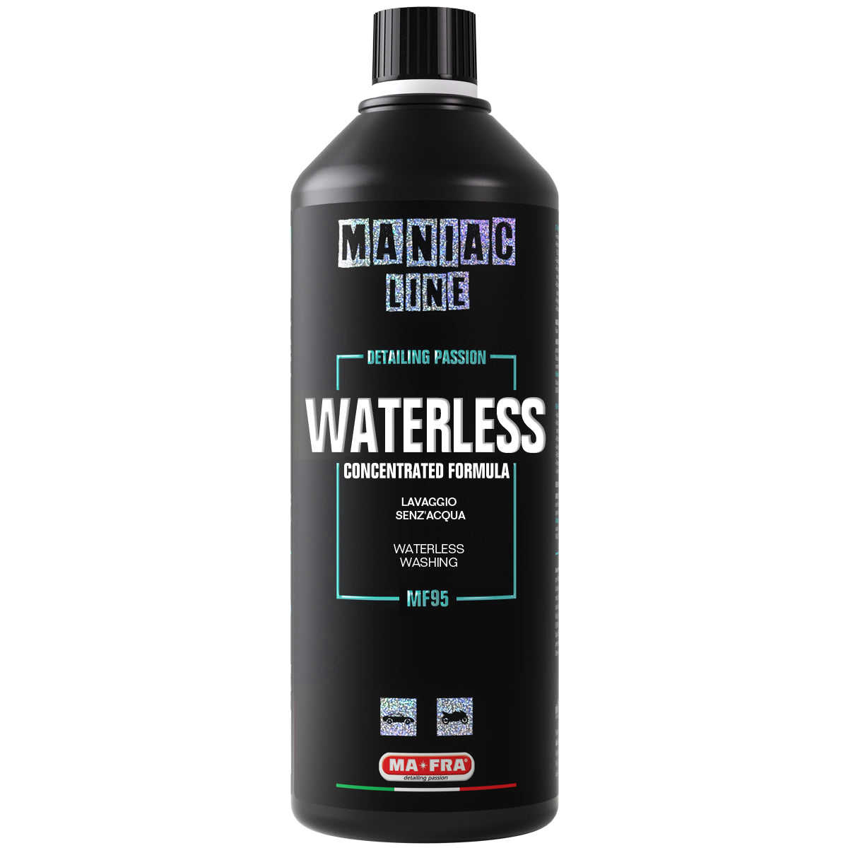 Maniac Waterless Wash. Best Waterless. P&S. Better than ONR. Waterless, from the Maniac line, is a revolutionary waterless cleaner that also offers an extraordinary shine, and has been specially formulated to be compatible with ceramic coatings.