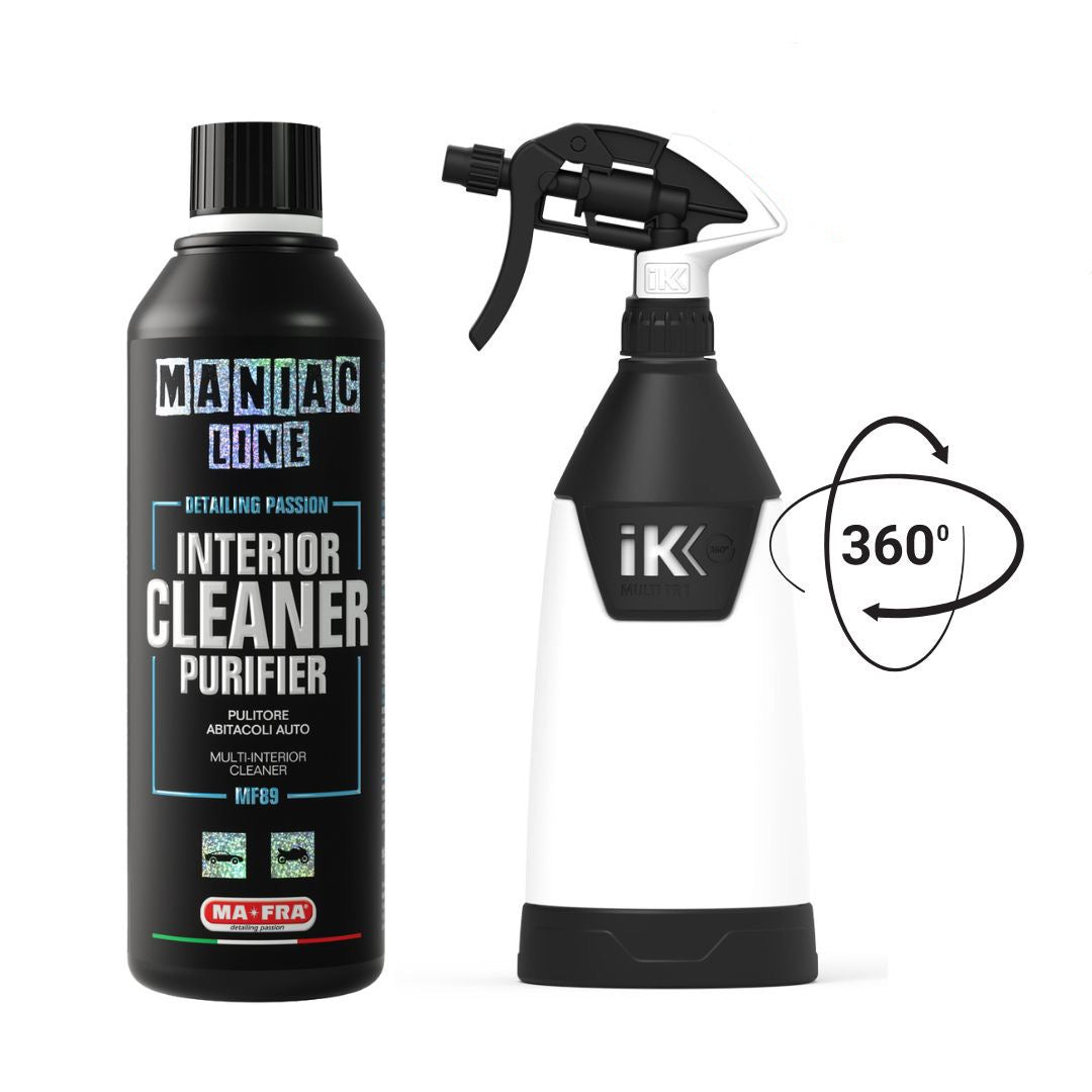 Ma-Fra Maniac Line Interior Cleaner and Purifier. Kills Bacteria. Best and safe interior cleaner for carpets and plastics. Labocosmetica. Ma-Fra Ireland Cork