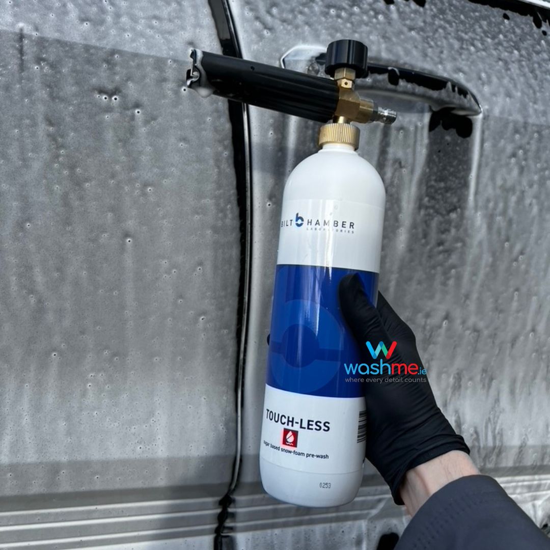 New Bilt Hamber touch-less Ireland. Official Bilt Hamber Cork Ireland. auto foam snow foam touch less, touch-less. Autoglym Polar Blast competitor. Snow Foam Gun