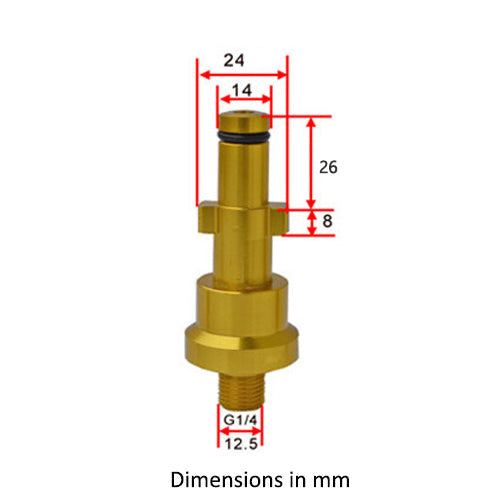 Snow Foam Lance Adapter - Nilfisk, Kew, Alto, Stihl, Husqvarna