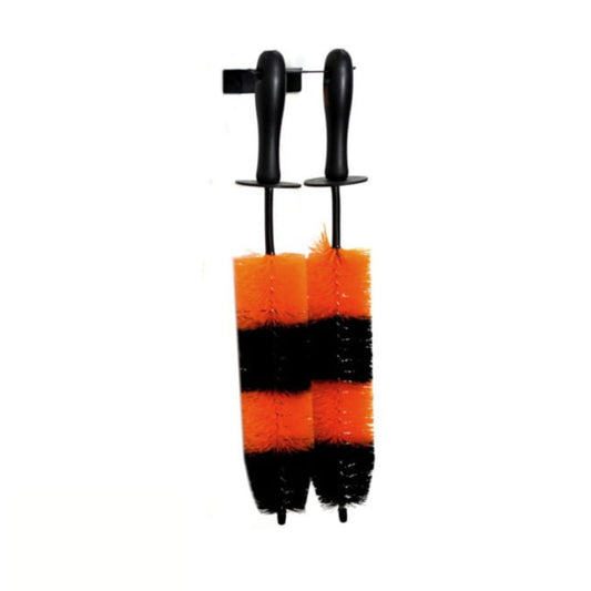 Poka Premium Double Brush Holder. Holder for 2 brushes. Brush Hook for shed. Poka Premium Ireland. Poka Premium Cork Ireland