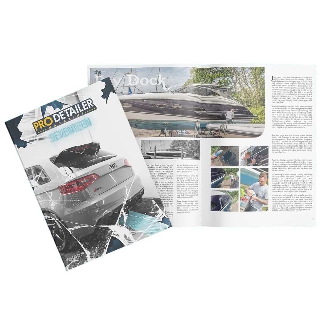 Pro Detailer Magazine 17. Pro Detailer with Labocosmetica. best detailing magazine. Pro Detailer Magazine Ireland