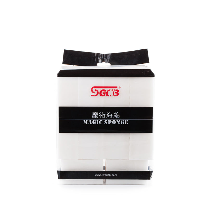 SGCB Magic Sponge. Magic Eraser in white with black packaging. Magic Sponge Cork Ireland.