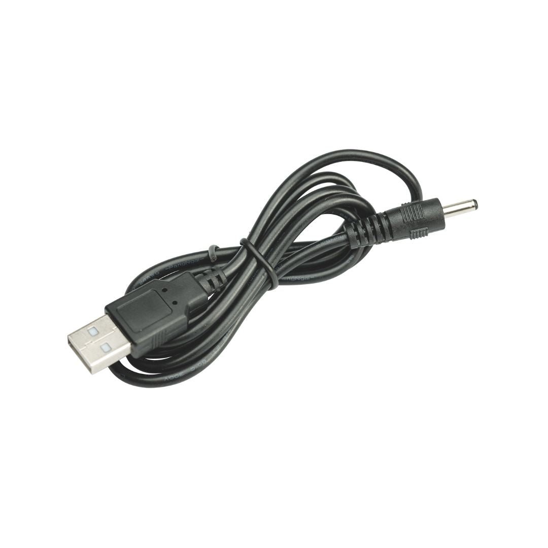 Official Scangrip USB charging cable suitable for most battery operated Scangrip lights including MiniMatch, SunMatch and I-Match. Scangrip Ireland