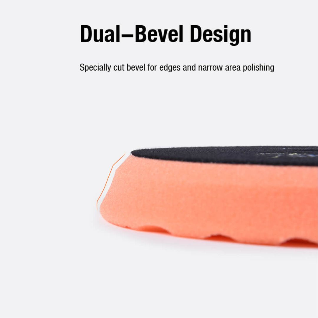 ShineMate The T40 Orange Black Diamond pad. Remove sanding marks up to 2000 grit and light scratches.