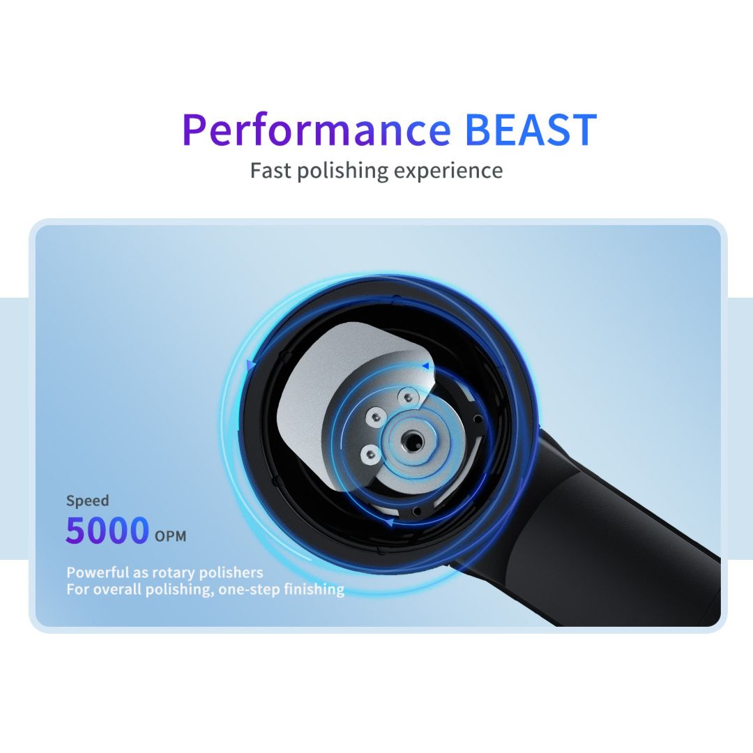 ShineMate EB351-3/12 is a professional-grade 12mm random orbital throw cordless polisher featuring a brushless motor, dual speed regulation, vibration inhibition, and more. ShineMate Ireland