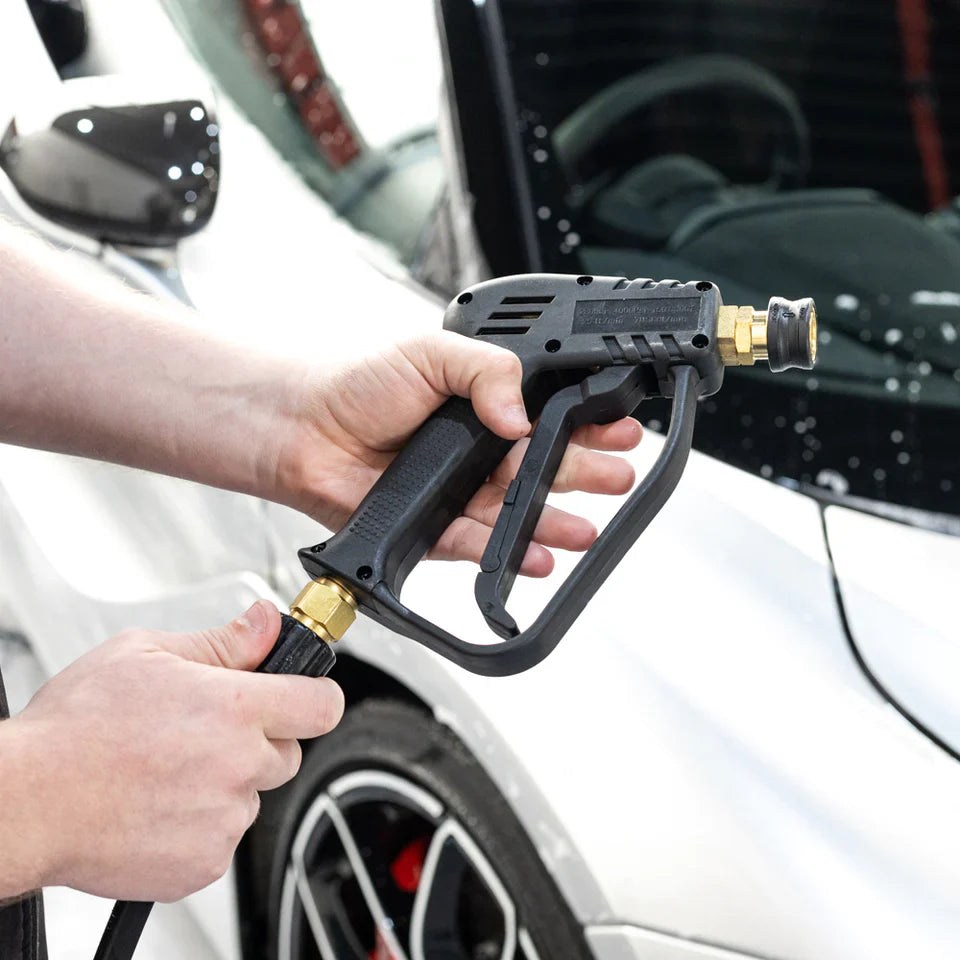 Karcher power washer Stubby Quick Release Trigger Gun. Snow foam trigger lance. Karcher short trigger gun. Kink hose karcher fix. washme.ie