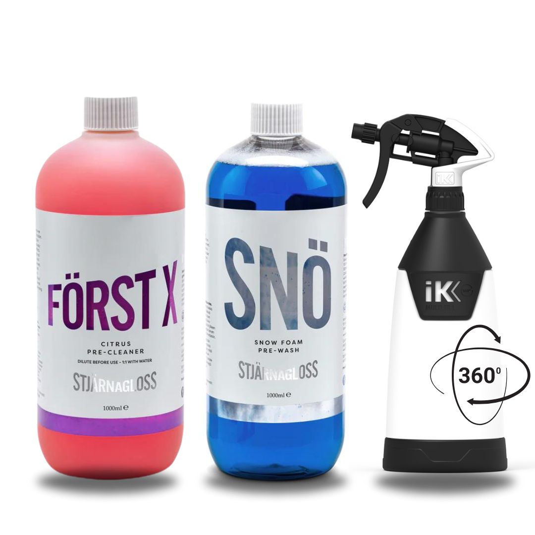 Stjarnagloss Forst X & Sno with IK Multi TR1 360º Sprayer