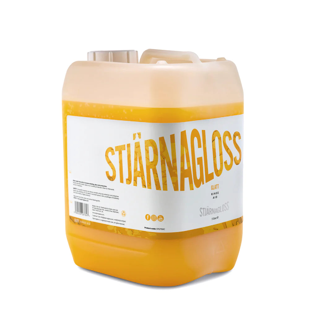 Stjarnagloss Glatt 5L. Wheel Protection. hydrophobic and Water repellent rinse aid for coating your car quickly after washing. Stjarnagloss Ireland, Stjarnagloss Cork Ireland