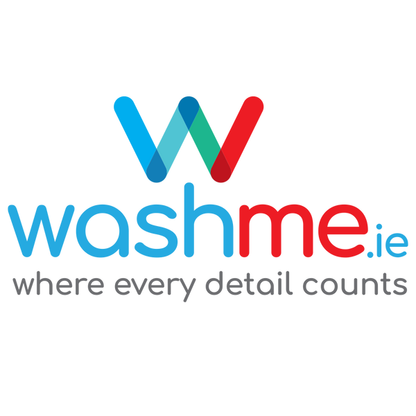 washme.ie logo with tagline. washme.ie where every details counts. washme cork, washme Ireland