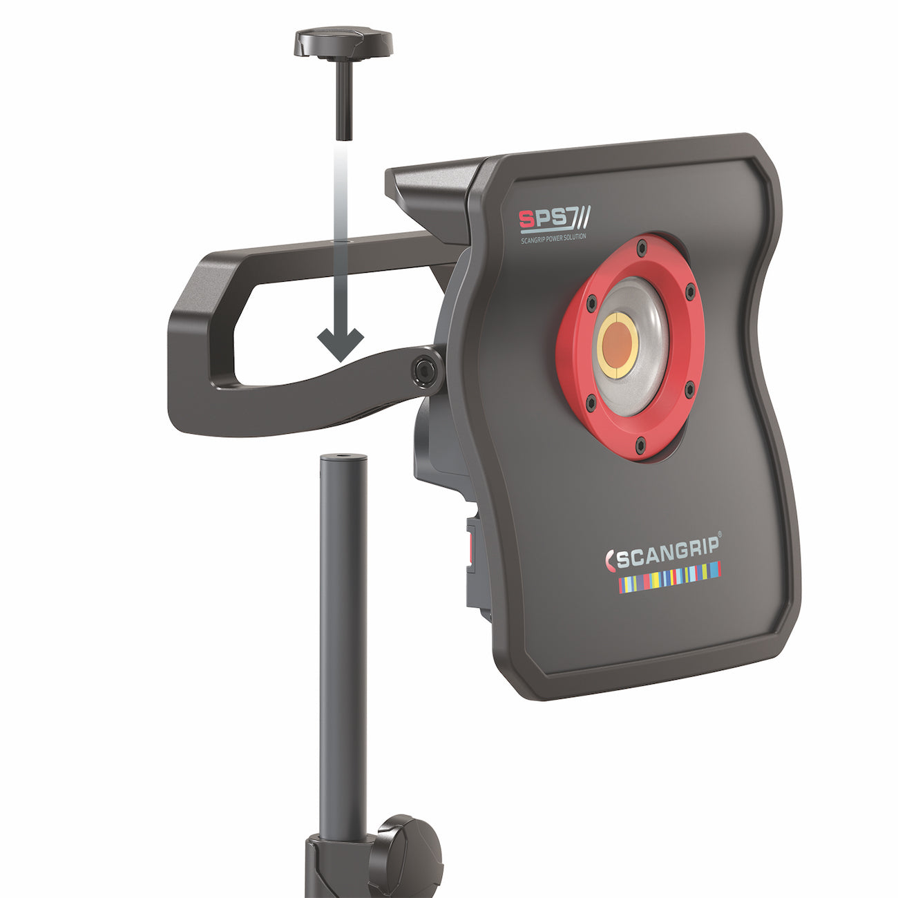 Scangrip Ireland. Scrangrip Cork Ireland. Scangrip Wheel stand for flood light. LED light stand