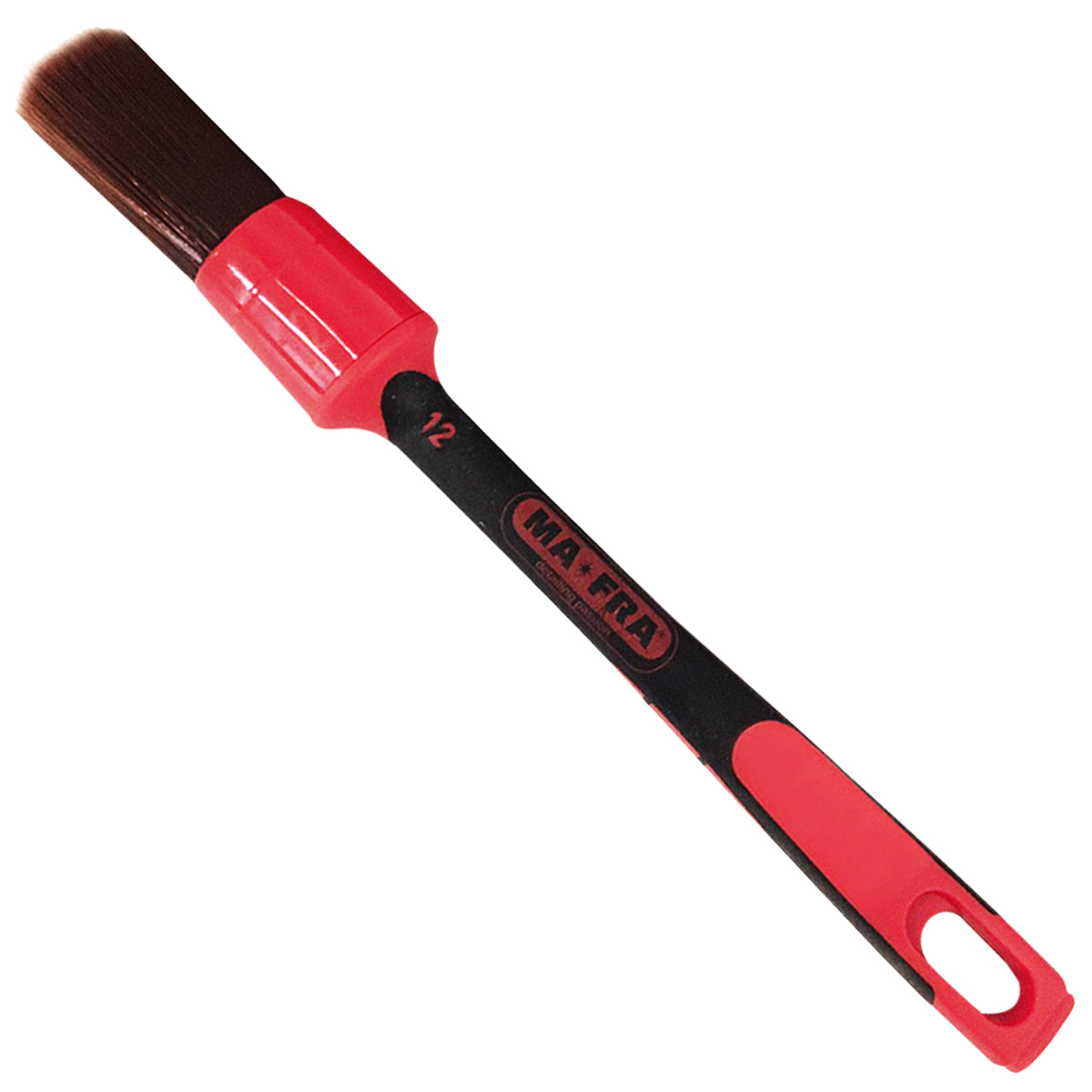 Labocosmetica Detailing Brush 18 (30mm) Red Chemical Resistant brush for wheels. Labocosmetica Cork Ireland. Labocosmetica Ireland