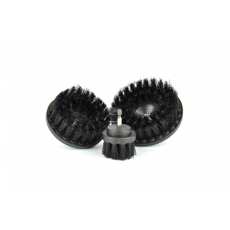 ADBL Twister Drill Brush . Round textile brush with black bristles. ADBL Cork Ireland