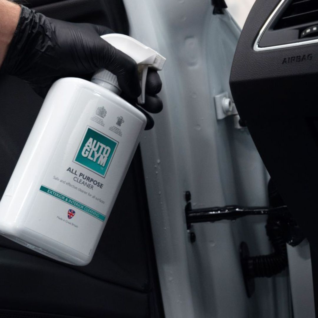 Autoglym all purpose cleaner. APC 5L. Surfex HD 5. Autoglym Cork Ireland. Clean interior. clean exterior for dirt. prewash car with APC