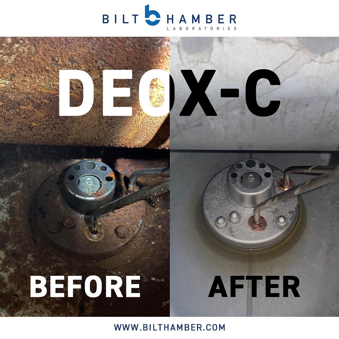Bilt Hamber Deox-c rust remover. Best rust remover