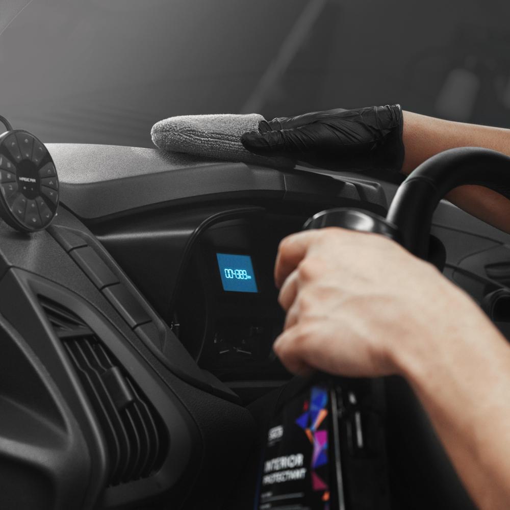 SGCB Cork Ireland. Wax applicator pad in red. 6 pack of ceramic applicator. wax applicator, tyre dressing applicator. Finger applicator for tyre dressing